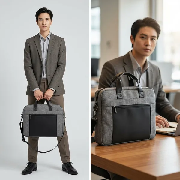 Brown_And_Black_Polyester_And_Fabric_Rover_Expandable_And_Polyester_And_Fabric_S49_Graphite_Elegant_Laptop_Messenger_Bag