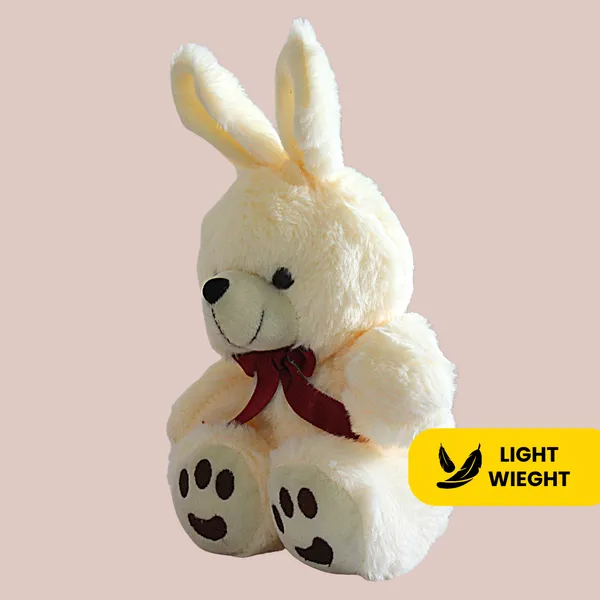 Cream_Polyester_Fabric_Bunny_Soft_With_Paws_Toy