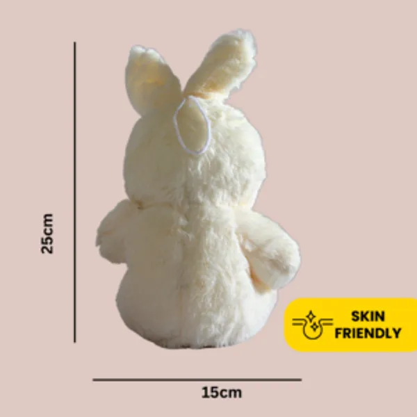 Cream_Polyester_Fabric_Bunny_Soft_With_Paws_Toy
