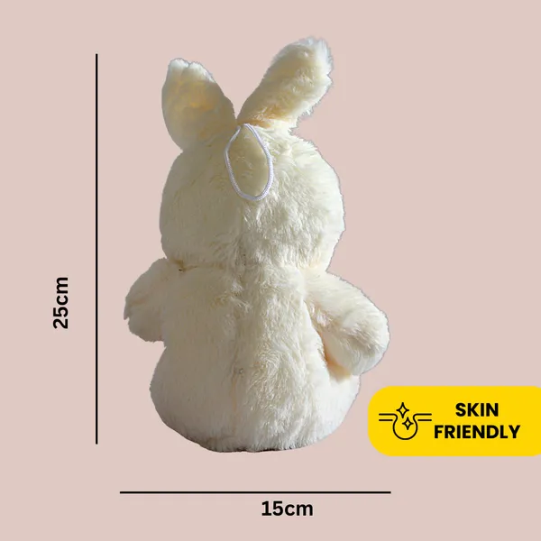 Cream_Polyester_Fabric_Bunny_Soft_With_Paws_Toy
