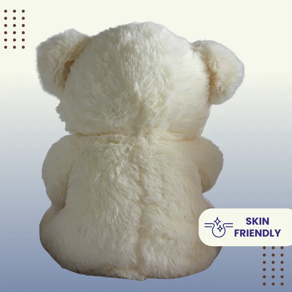 White_Polyester_Fabric_Teddy_Bear_Soft_Toy