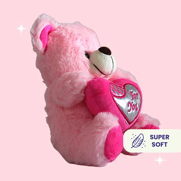 Pink_Polyester_Fabric_Teddy_Bear_Soft_Toy