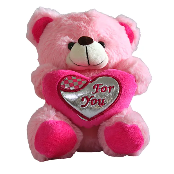 Pink_Polyester_Fabric_Teddy_Bear_Soft_Toy