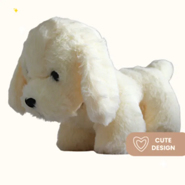 White_Polyester_Fabric_Dog_Soft_Toy_For_Kids