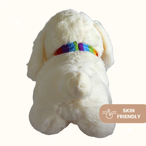 White_Polyester_Fabric_Dog_Soft_Toy_For_Kids