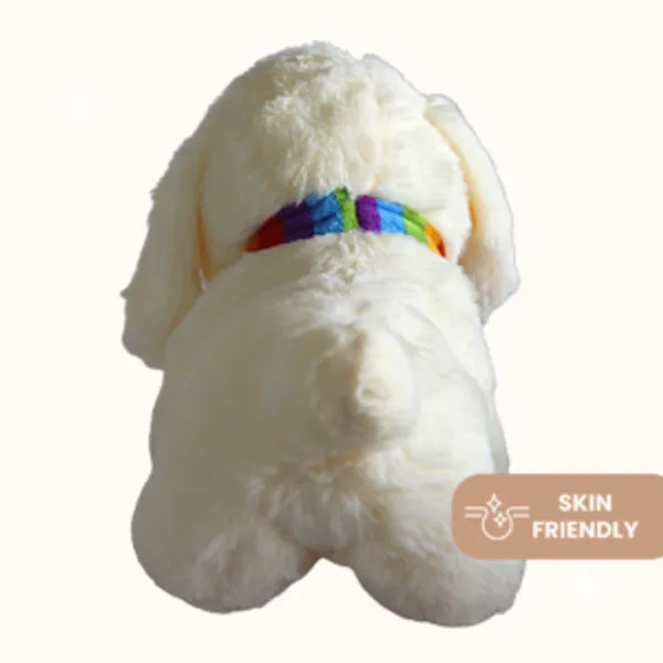White_Polyester_Fabric_Dog_Soft_Toy_For_Kids