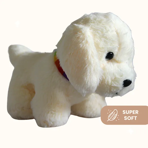 White_Polyester_Fabric_Dog_Soft_Toy_For_Kids
