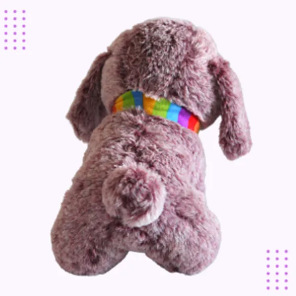 Purple_Polyester_Fabric_Dog_Soft_Toy_For_Kids