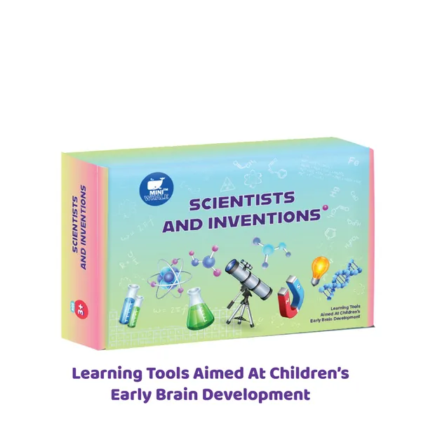 Miniwhale©_Scientist_And_Invention_Flash_Cards_For_Kids_(Pack_of_32)_-_ASTM,_EN71_&_AUSNZ_Safety_Certified