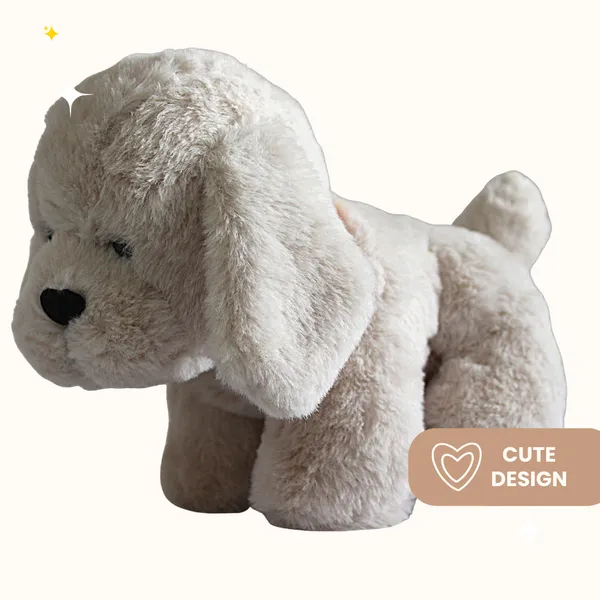 Grey_Paper_Printed_Material_Dog_Soft_Toy