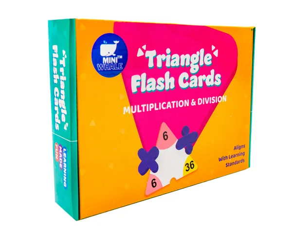 Miniwhale©_Triangular©_Math_Flash_Cards_For_Multiplication_Division_(Pack_of_36)_-_Copyrighted_Flash_Cards
