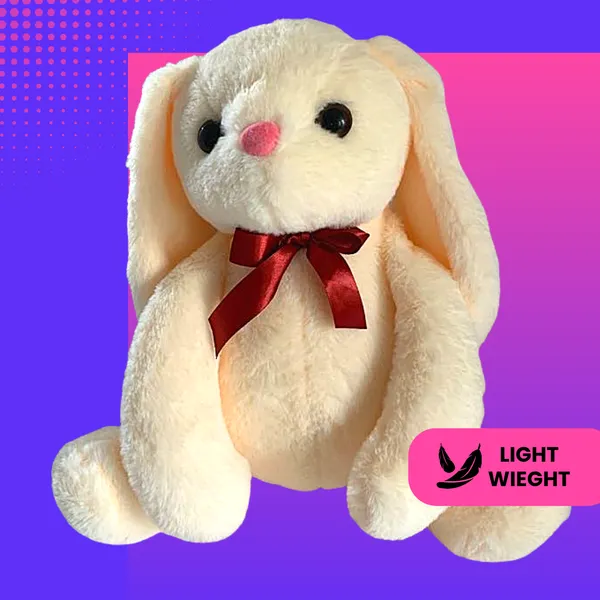Cream_Polyester_Fabric_Bunny_The_Perfect_Cuddle_Buddy_Soft_Toy_For_Kids