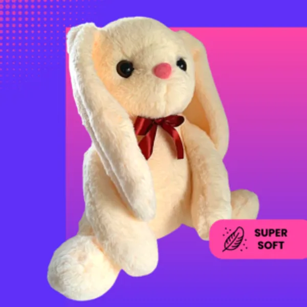Cream_Polyester_Fabric_Bunny_The_Perfect_Cuddle_Buddy_Soft_Toy_For_Kids