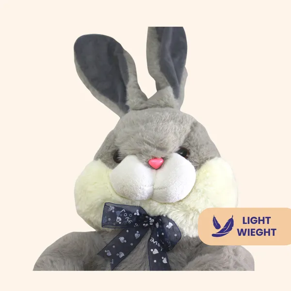 Grey_Polyester_Fabric_Big_Cute_Plush_Bunny_Teddy_Bear_Doll_The_Perfect_Stuffed_Rabbit_Soft_Toy