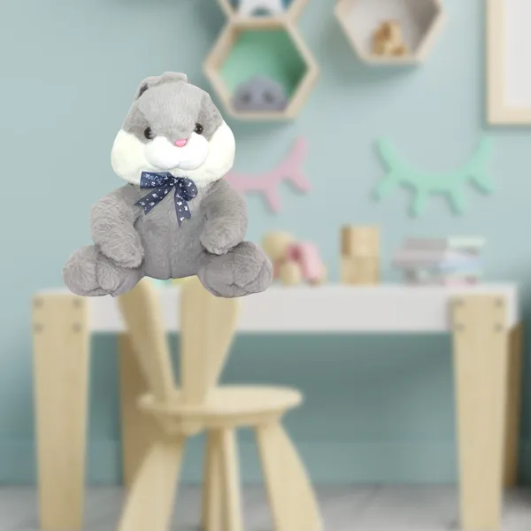 Grey_Polyester_Fabric_Big_Cute_Plush_Bunny_Teddy_Bear_Doll_The_Perfect_Stuffed_Rabbit_Soft_Toy