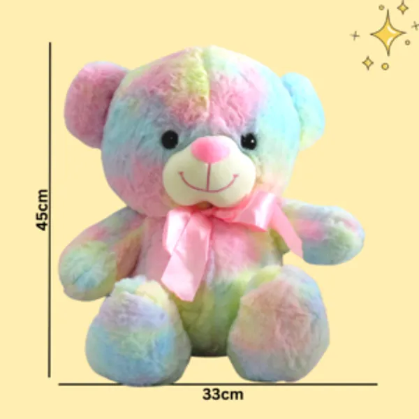 Multicolor_Polyester_Fabric_Teddy_Bear_Cute_Tall_Stuffed_Plushie_Perfect_Soft_Toy_For_Gift