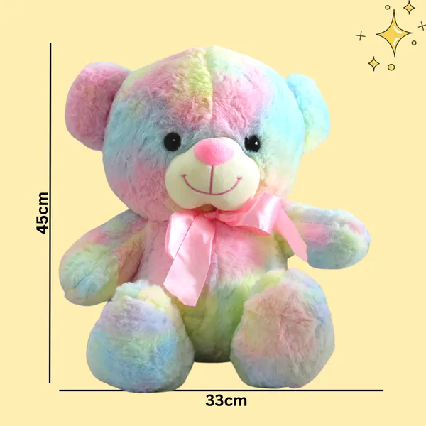 Multicolor_Polyester_Fabric_Teddy_Bear_Cute_Tall_Stuffed_Plushie_Perfect_Soft_Toy_For_Gift