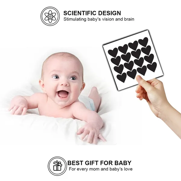 Miniwhale©_Visual_Stimulation_(Black_&_White_Flashcards)_For_Newborn_Baby_63_Days_Learning_Program_(Pack_of_18)_-_ASTM,_EN71_&_AUSNZ_Safety_Certified