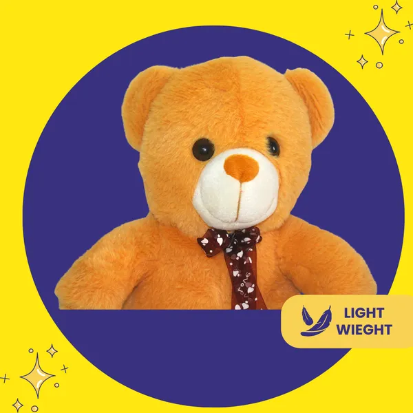 Mustard_Yellow_Polyester_Fabric_Teddy_Bear_Cute_Tall_Stuffed_Plushie_Perfect_Soft_Toy_For_Gift_Shopping