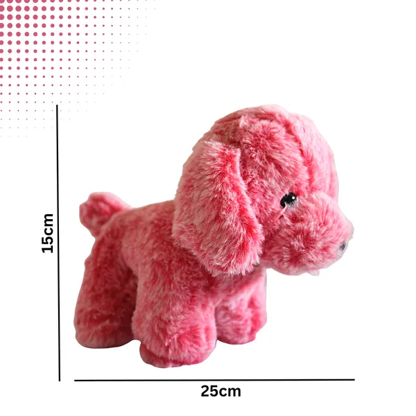 Pink_Polyester_Fabric_Dog_Soft_Toy_For_Kids