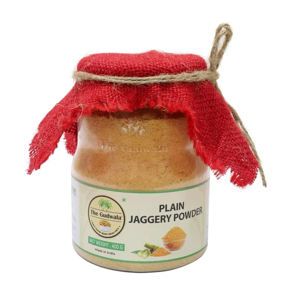 The_Gudwala_Pure_Natural_Jaggery_Powder_(400g)