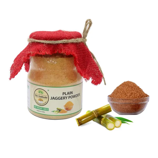 The_Gudwala_Pure_Natural_Jaggery_Powder_(400g)