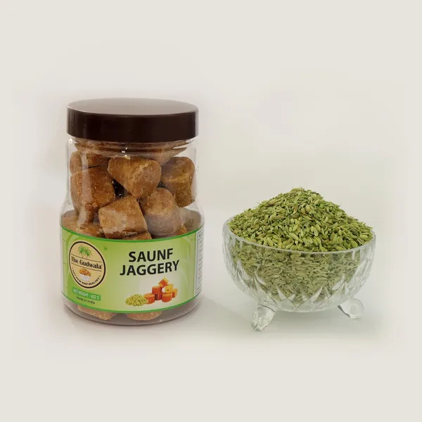 The_Gudwala_Saunf_(Fennel)_Jaggery_(Pack_of_4,_1600g)