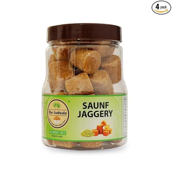 Fennel_Flavoured_Pure_Jaggery_(Saunf_Gur)