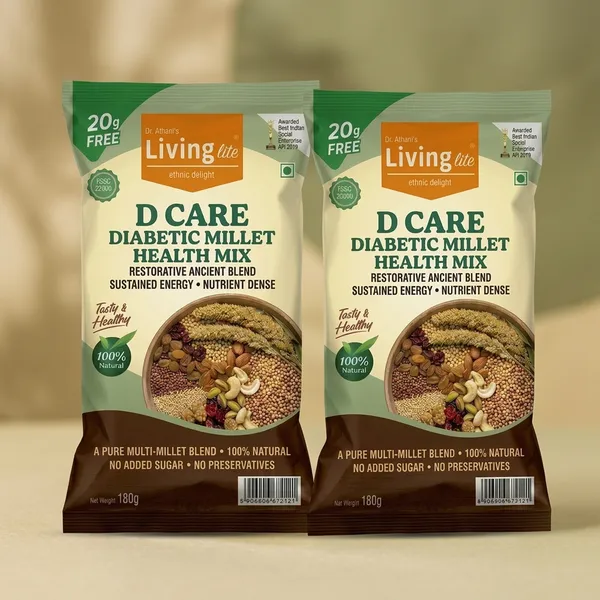 D_Care_Diabetic_Millet_Health_Mix_Pack_Of_2_Nutritional_Blend