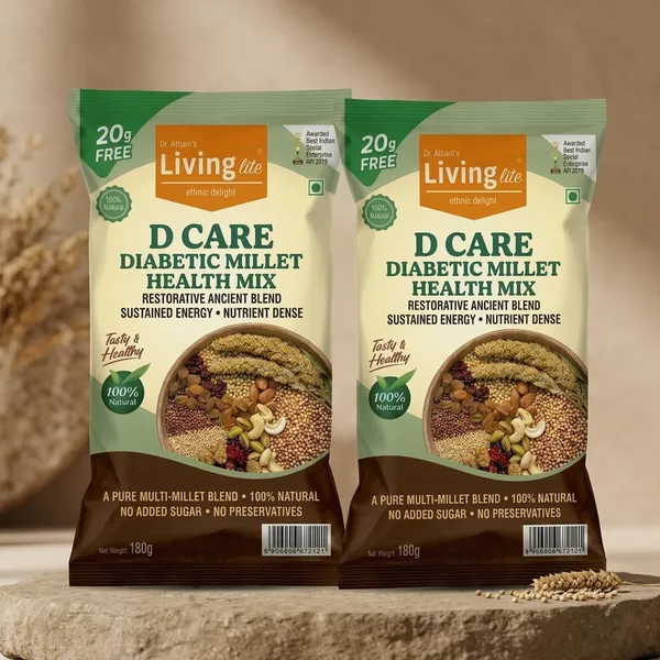 D_Care_Diabetic_Millet_Health_Mix_Pack_Of_2_Nutritional_Blend