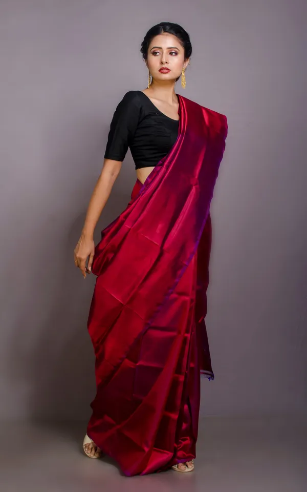 Soft_Woven_Bishnupuri_Katan_Silk_Saree_In_Maroon