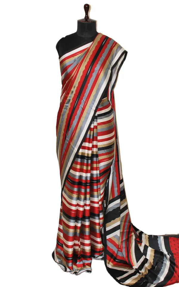 Printed_Soft_Crepe_Silk_Saree_In_Red_White_And_Multicolor_In_Abstract_Prints