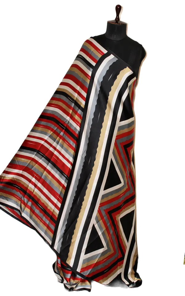 Printed_Soft_Crepe_Silk_Saree_In_Red_White_And_Multicolor_In_Abstract_Prints