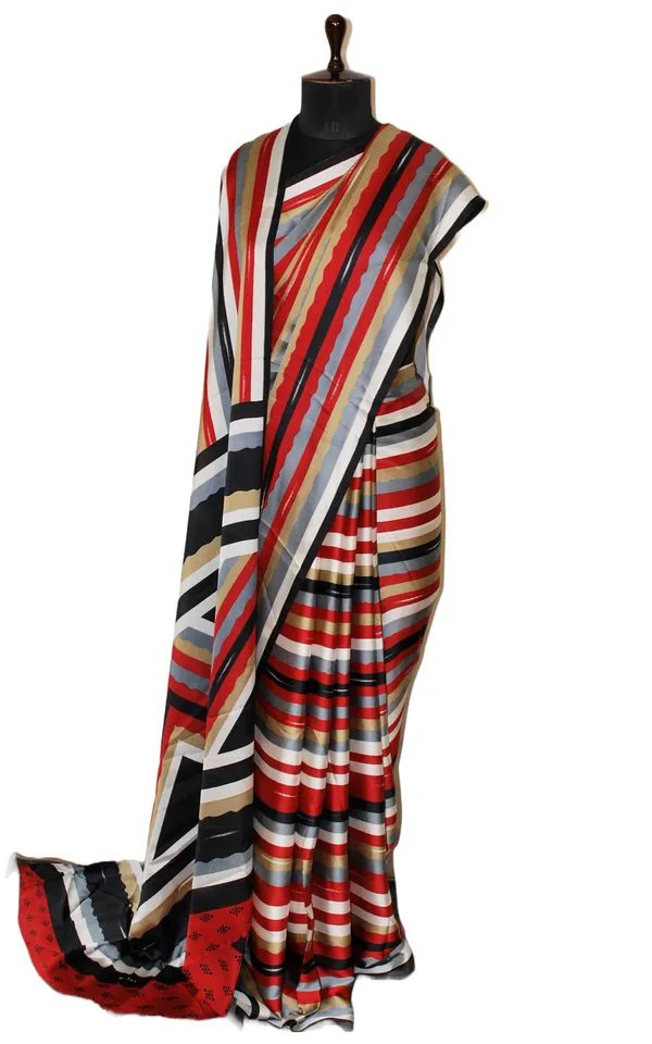 Printed_Soft_Crepe_Silk_Saree_In_Red_White_And_Multicolor_In_Abstract_Prints