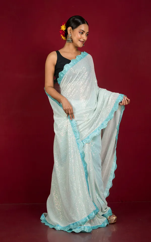 Contrast_Sequin_Nakshi_Border_Italian_Net_With_Sequin_Woven_Bollywood_Sarees_In_Arctic_Blue_And_Baby_Blue