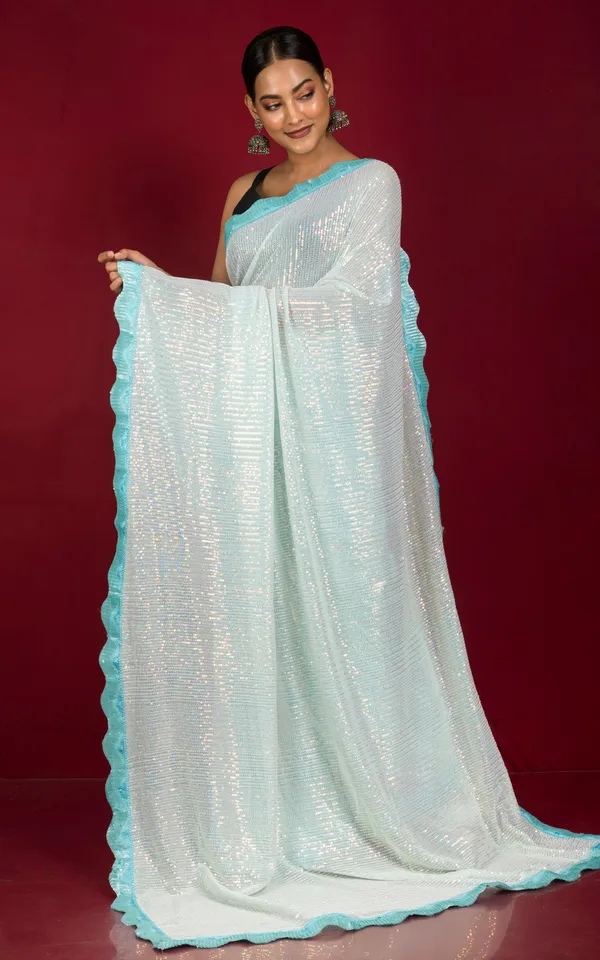 Contrast_Sequin_Nakshi_Border_Italian_Net_With_Sequin_Woven_Bollywood_Sarees_In_Arctic_Blue_And_Baby_Blue
