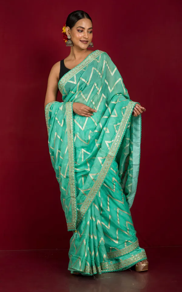 Designer_Organza_Georgette_Zardozi_Saree_In_Mint_Green_And_Muted_Golden