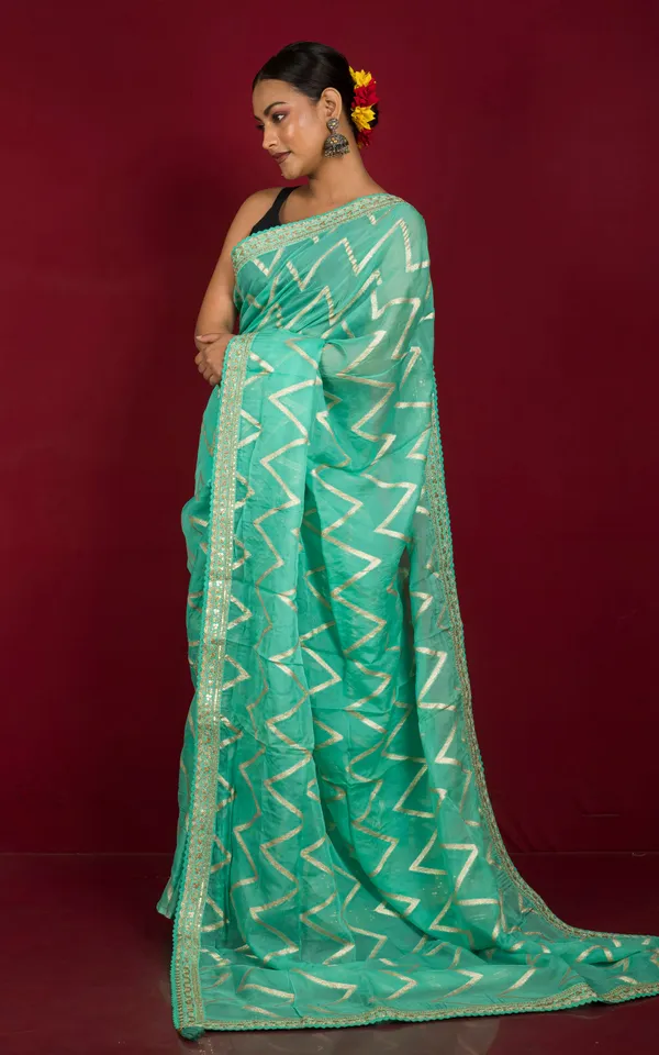 Designer_Organza_Georgette_Zardozi_Saree_In_Mint_Green_And_Muted_Golden