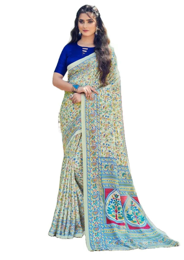 Printed_Pashmina_Saree_And_Shawl_In_Off_White_Blue_And_Multicolor_Prints