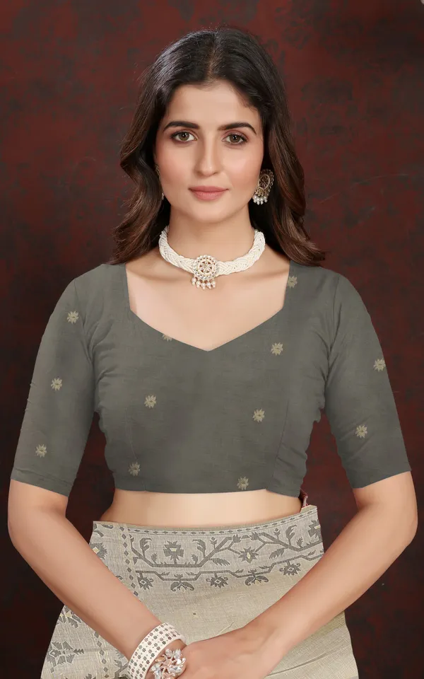 Tantuja_Inspired_Traditional_Karat_Needle_Nakshi_Work_Soft_Jamdani_Saree_In_Ecru_And_Gray
