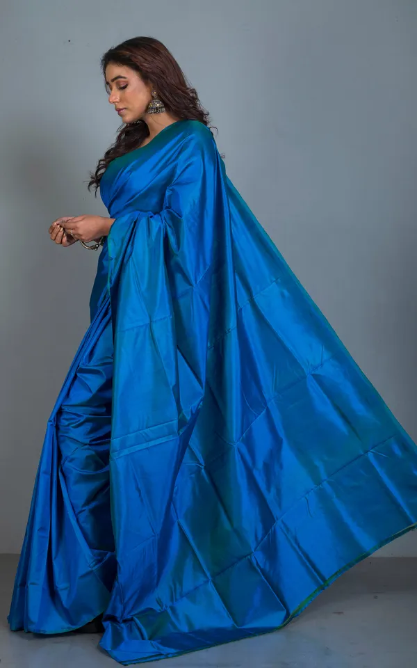 Soft_Woven_Bishnupuri_Katan_Silk_Saree_In_Sapphire_Blue