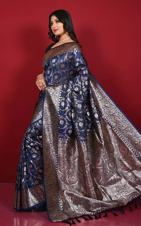 Traditional_Jaal_Meenakari_Nakshi_Motif_Work_Softy_Katan_Silk_Saree_In_Midnight_Blue_And_Antique_Golden
