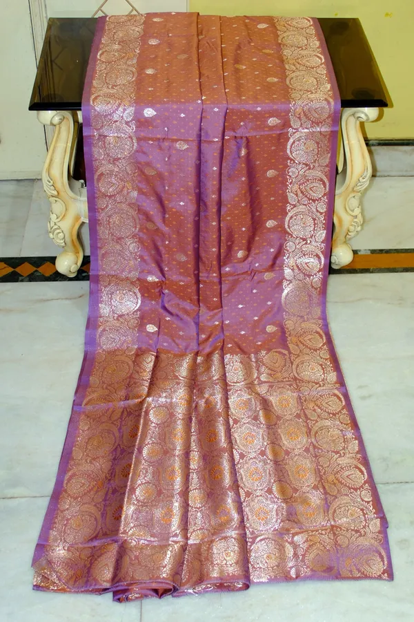Jamawar_Satin_Tan_Chui_Katan_Silk_Saree_In_Turkish_Rose_And_Sienna_Brown