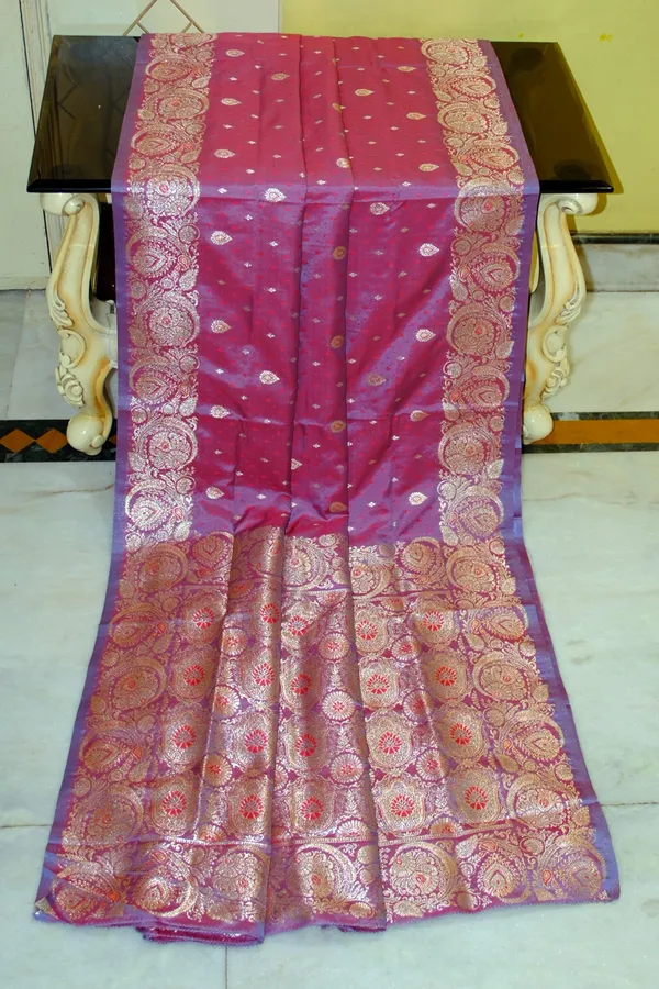 Jamawar_Satin_Tan_Chui_Katan_Silk_Saree_In_Light_Burgundy_And_Deluge