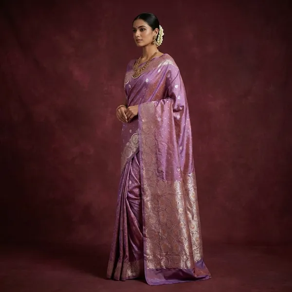 Jamawar_Satin_Tan_Chui_Katan_Silk_Saree_In_Turkish_Rose_And_Sienna_Brown