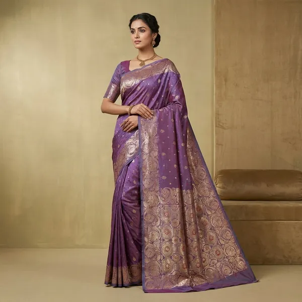 Jamawar_Satin_Tan_Chui_Katan_Silk_Saree_In_Haze_Purple_And_Maroon