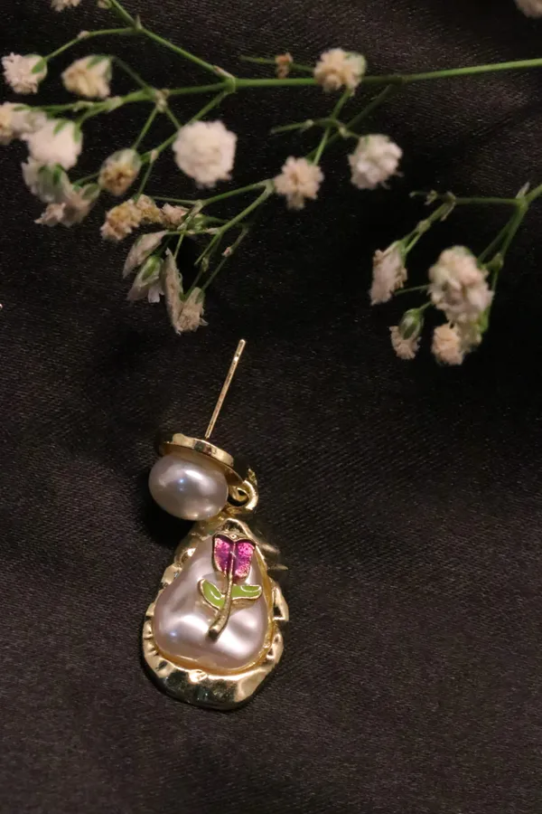 White_Alloy_Earrings_For_Women