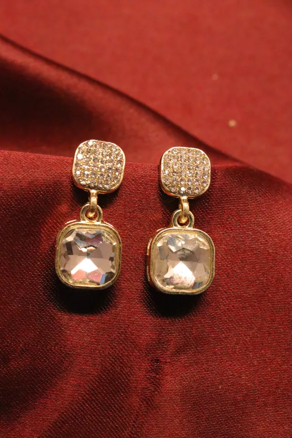 White_Alloy_Earrings_For_Women