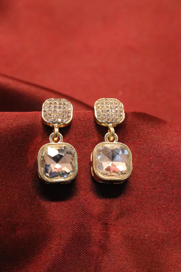 White_Alloy_Earrings_For_Women