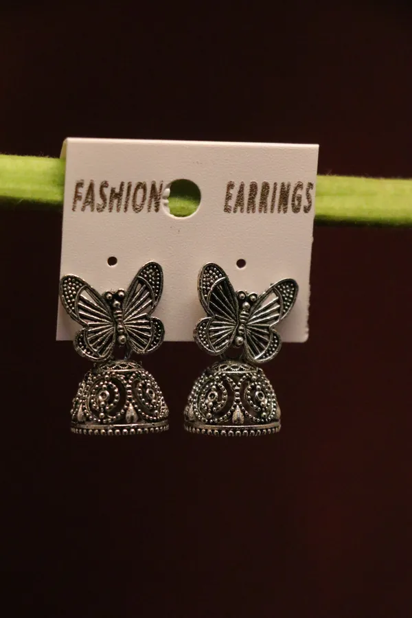 Brown_Alloy_Stud_Earrings_For_Women
